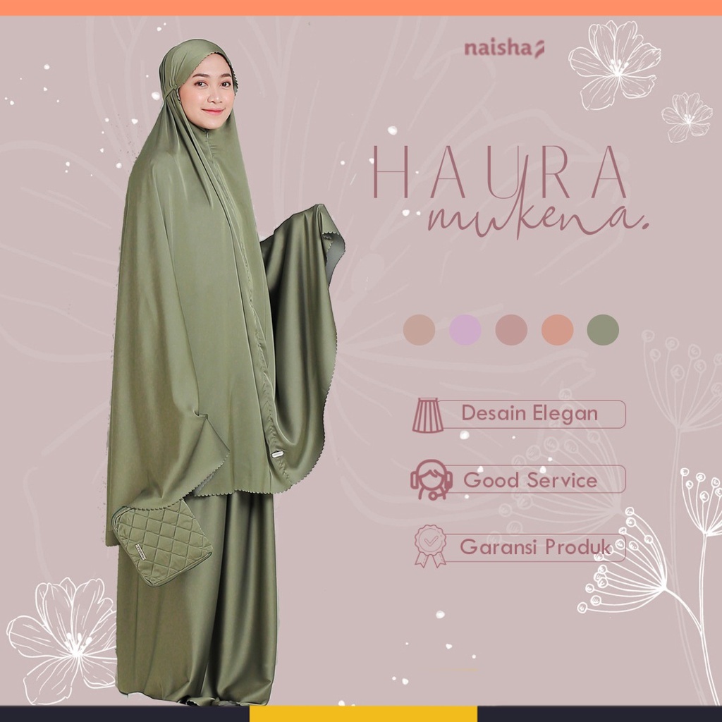 Haura Mukena Dewasa by Naishaofficial