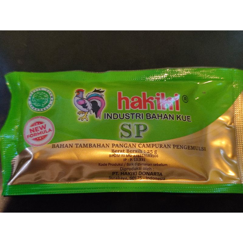 

SP / Pengemulsi Kue Hakiki Sachet - 25g