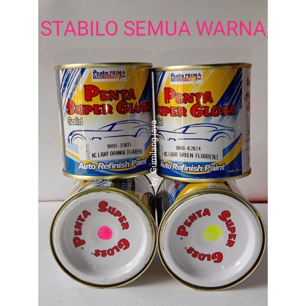 CAT STABILO/STABILO KUNING DAN HIJAU