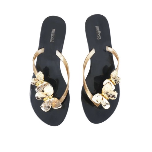 melissa harmonic sandal fly black