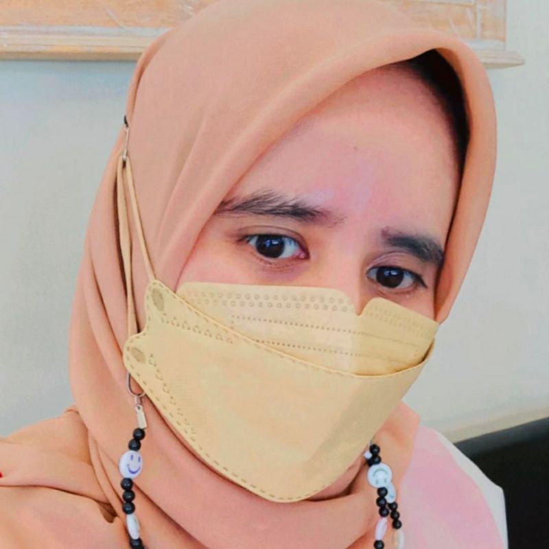 Cewex pila Robi Jaya Masker KF94 Utama Korean Style 4ply Warna Gold