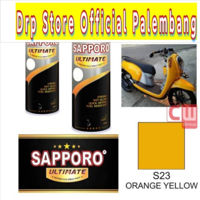 Sapporo Ultimate S23 Orange Yellow Palembang