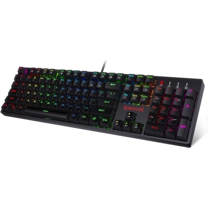 Keyboard Gaming Mechanical Redragon Macro RGB SURARA K582RGB