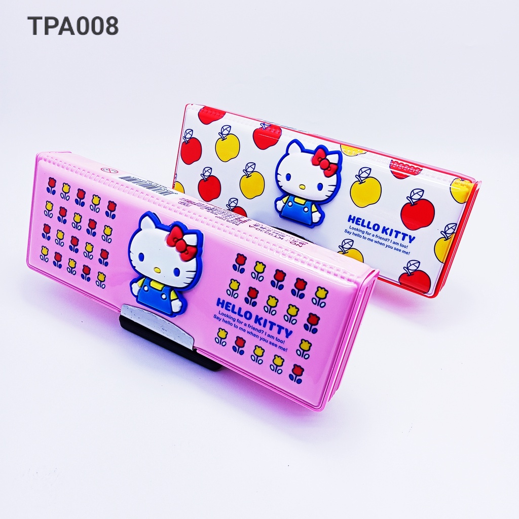 [WS] Tempat Pensil / Pencil Case Magnet Free serutan+penghapus