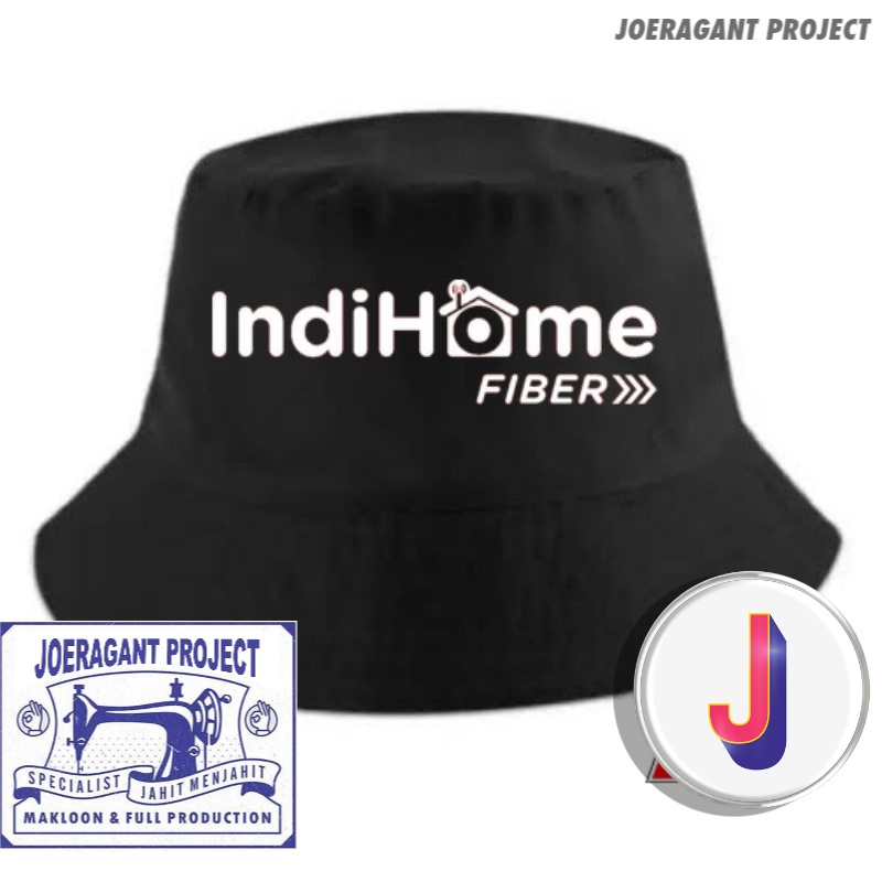 Topi IndiHome Bucket -JP