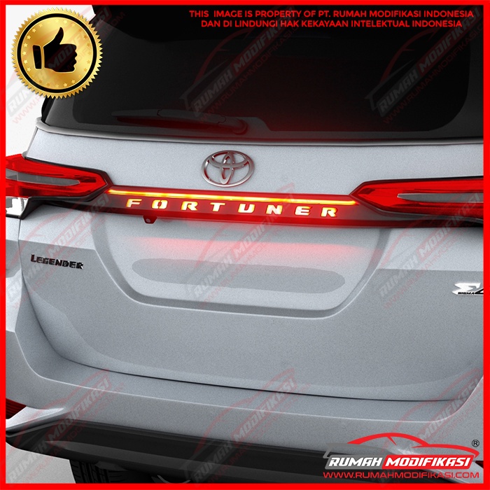 TRUNK LIGHT FORTUNER 2020 - ON - WELCOME LIGHT