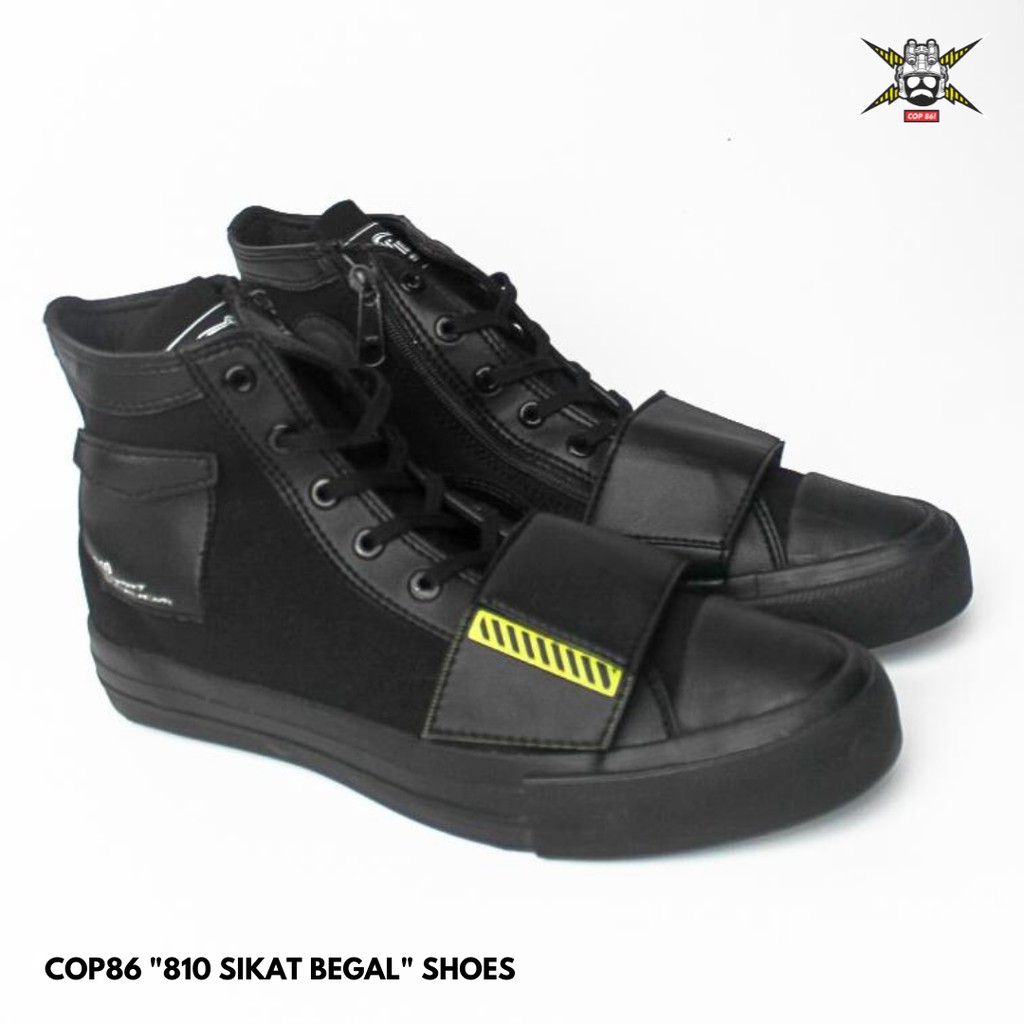 Sepatu Pria Cop86 "810 Sikat Begal" Canvas Leather