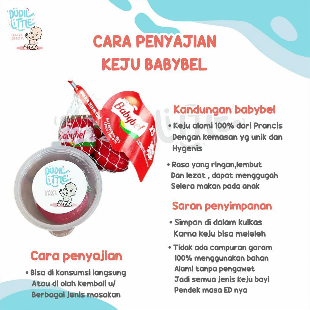 Keju mpasi babybel belcube mini laughing cow satuan original