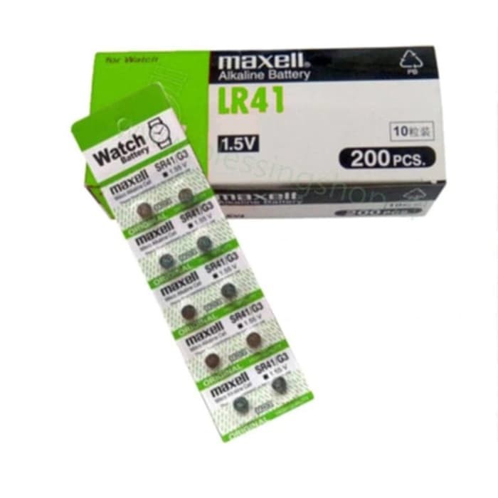 Battery AG3 dan AG5 Alat Bantu Dengar Batre AG 3 dan  AG 5 Hearing Aid Baterai Jam Kancing