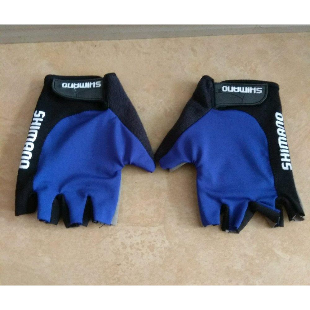FADA -  SARUNG TANGAN SEPEDA SHIMANO   GLOVES SHIMANO BIRU