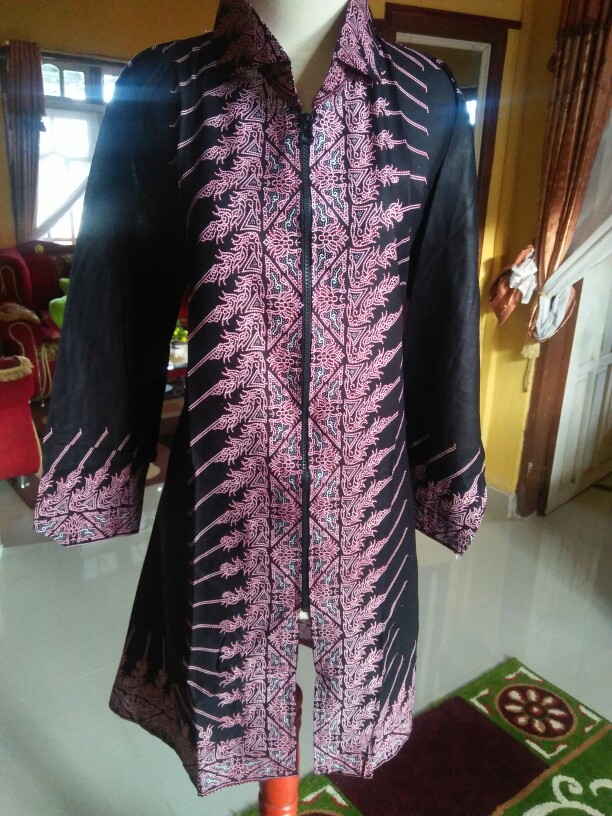 Batik Tunik Wanita Modern Riskyma M L Xl Xxl Jumbo Ld120