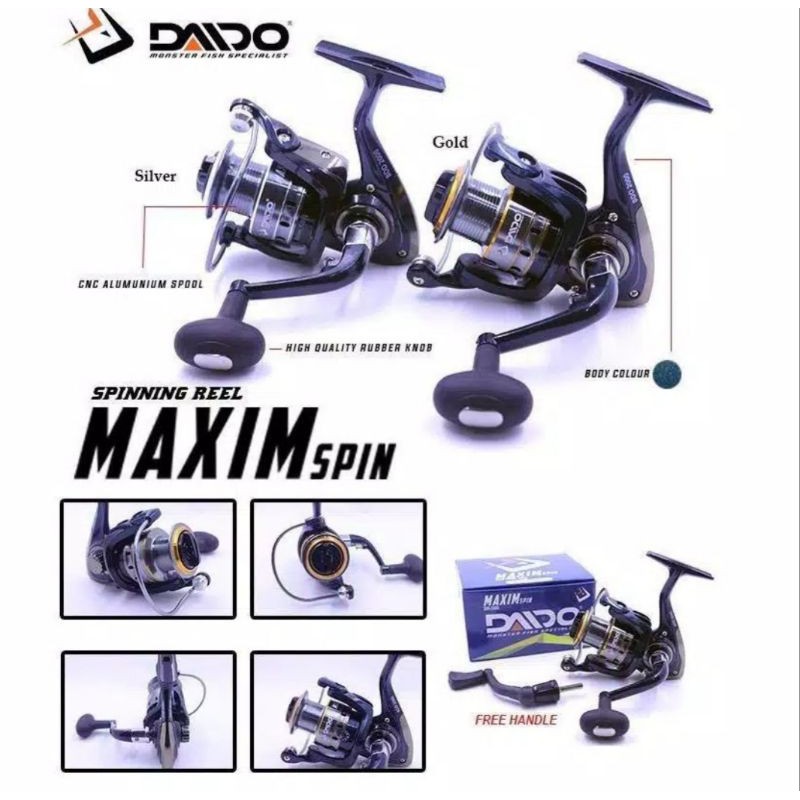 READY  reel daido maxim spin  2000 3000 4000 6000