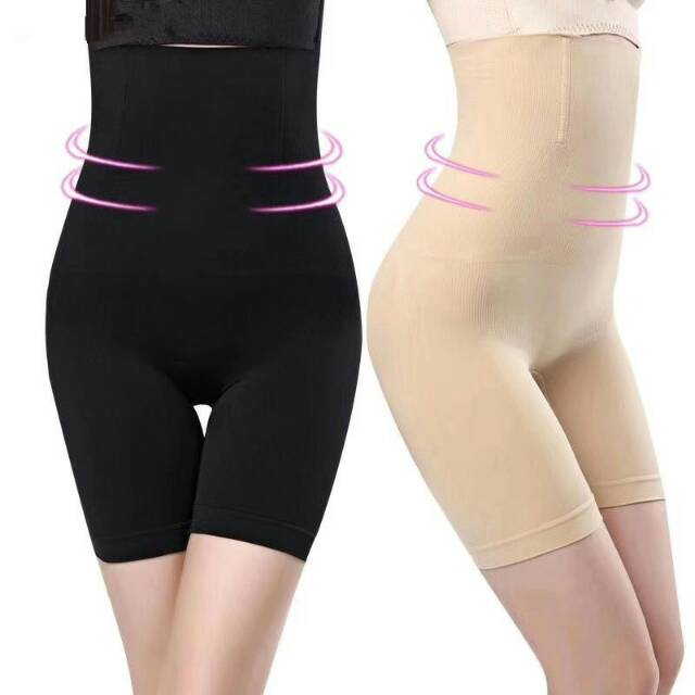KORSET CELANA MUNAFIE HIGH WAIST BERTULANG - CORSET PELANGSING PERUT BUTT LIFTED SAMPAI PAHA
