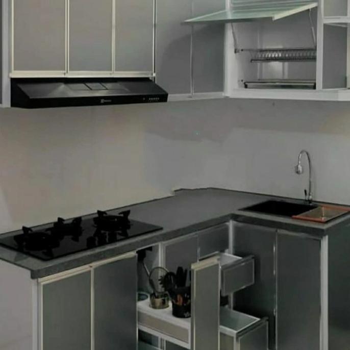 Ready...Ready...Ready...] Kitchen Set Aluminium Super Mewah