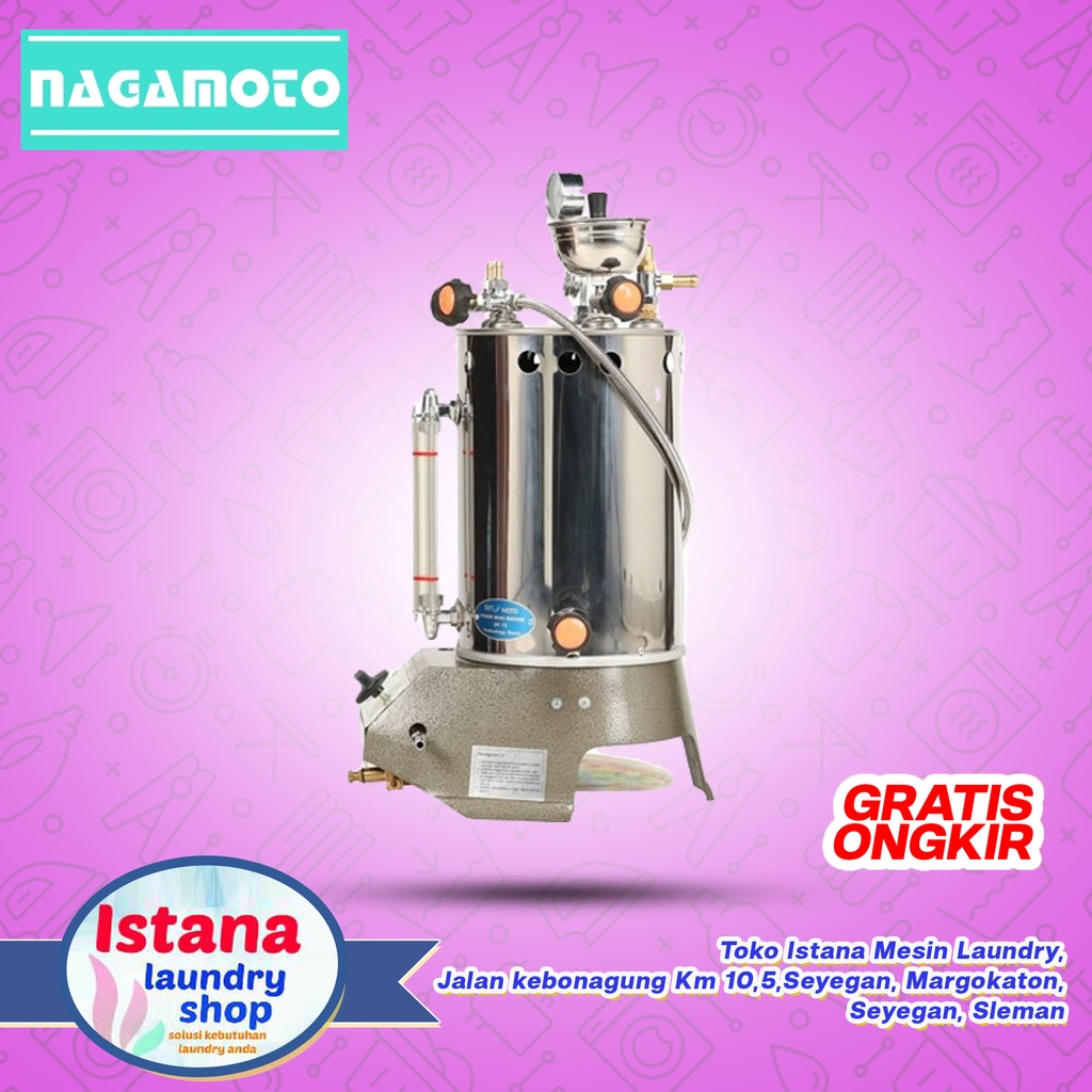 boiler setrika uap nagamoto 10 liter
