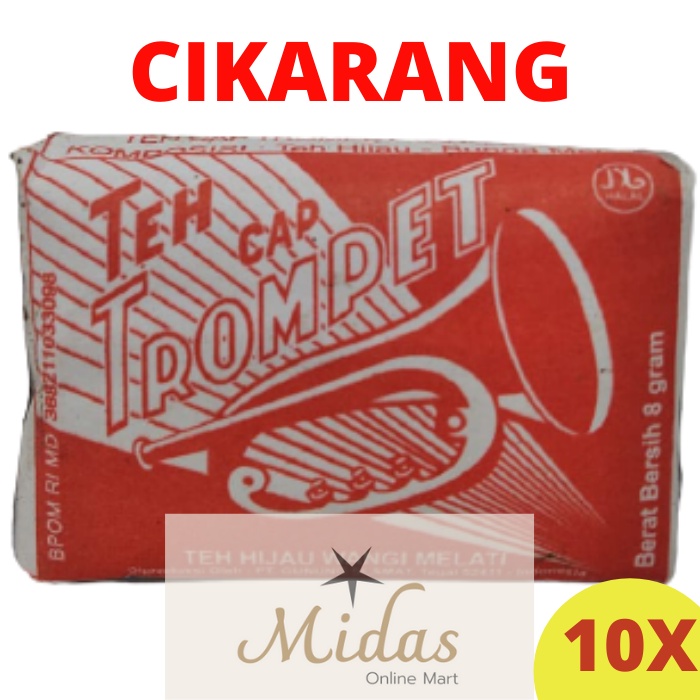 

Teh Cap Trompet 10 pcs x 8 gram