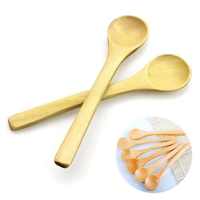 Healthy Wooden Ice Cream Spoon