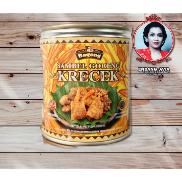 

Gudeg kaleng BAGONG YU DJUM SAMBEL GORENG KRECEK