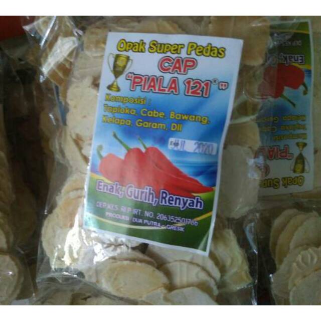 

Opak Ketan mini Super Pedas