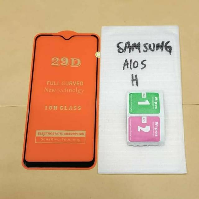 Tempered glass full SAMSUNG A10S kaca golira glass full mantap