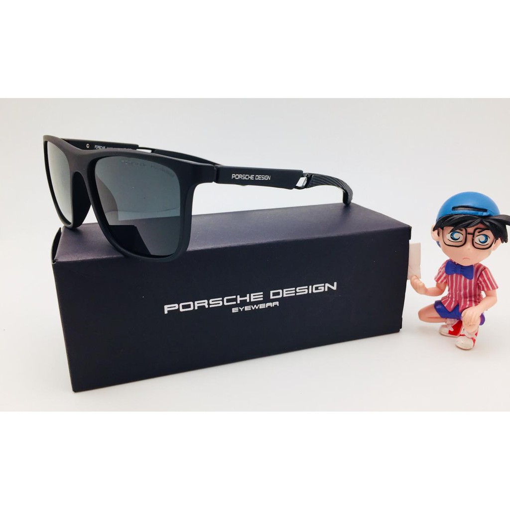 KACA MATA PRIA PORSCHE DESIGN UV400 POLAROID SUPER FULLSET