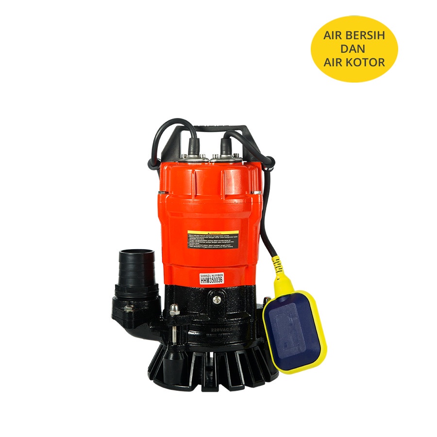 Shimizu Pompa Celup Automatis Air Bersih dan Kotor Tipe SPW 500 BIT