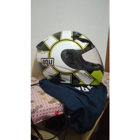 helm AGV k3 Gothic 46 black Ori size M