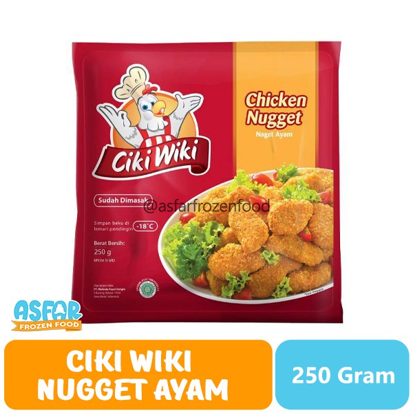 

Ciki Wiki Nugget Ayam 250 gr