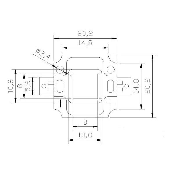 Brezybeauty05 Led Hpl 10 Watt Kekuningan Warm White 3200K 900Lm Gpiled Led