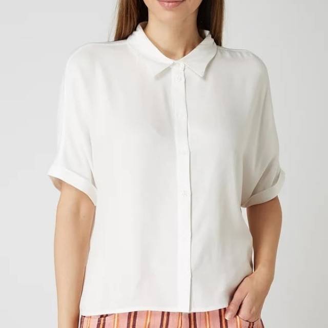 TOM TAILOR BLOUSE SOLID LOOSE SHAPE