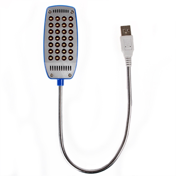 TaffLED Goodland Lampu USB 28 LED dengan Modul ON / OFF - BIRU