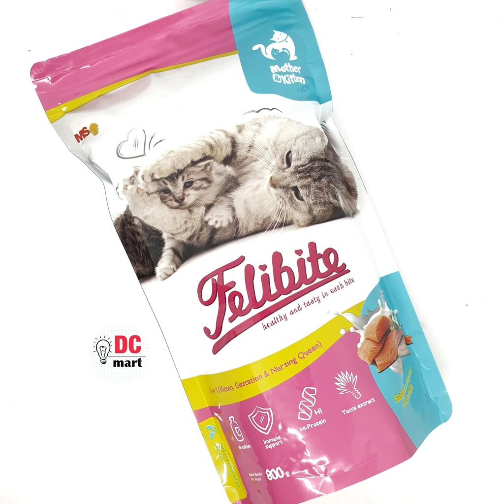 Felibite Mother &amp; Kitten 800 gr / Dry Food Makanan Kucing