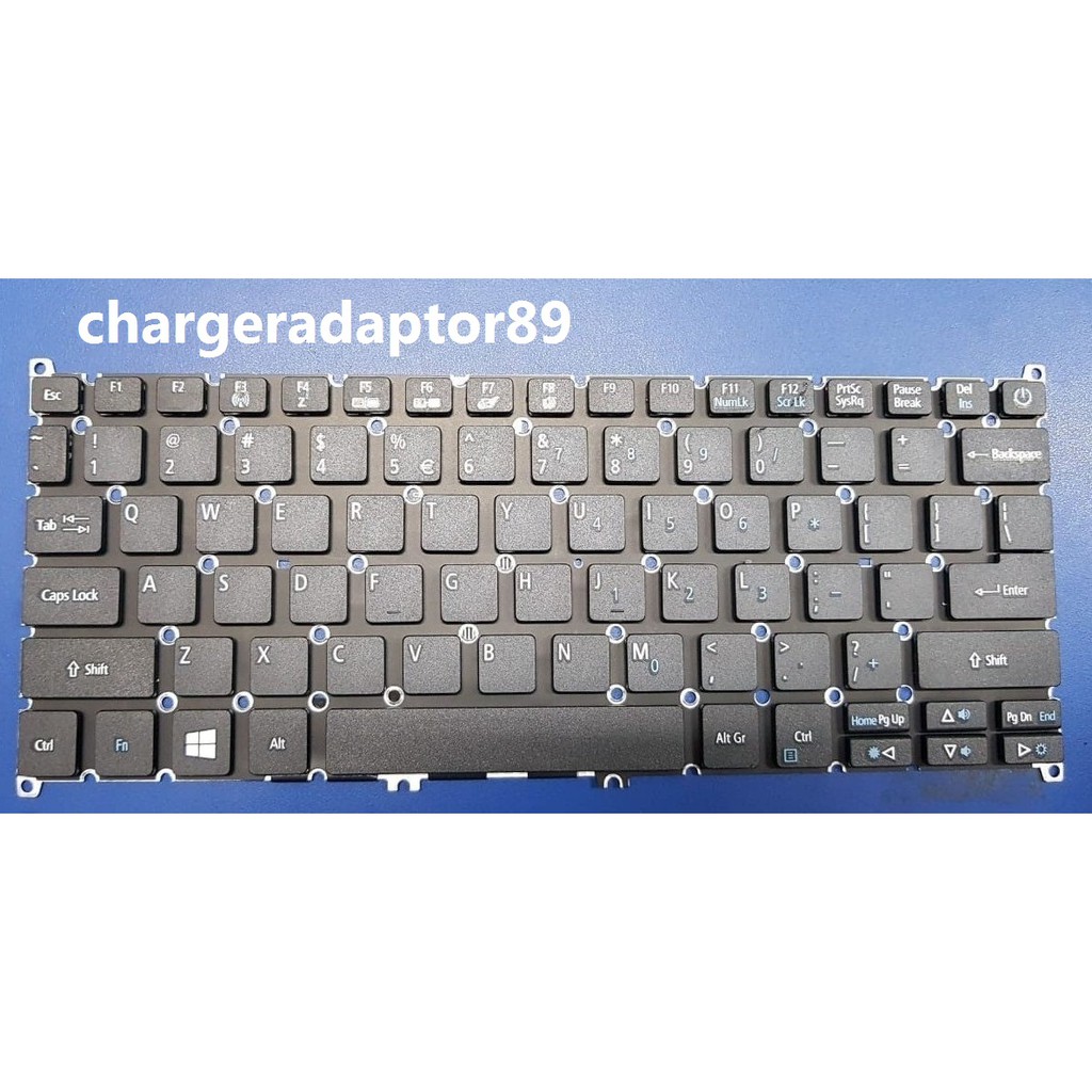 KEYBOARD ACER ASPIRE ES1-132 ACER ASPIRE ES11 TOMBOL POWER BLACK SERIES