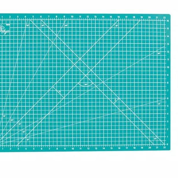 

[Paket Hemat] Cutting Mat A2 Double Side & Pen Cutter Design Knife