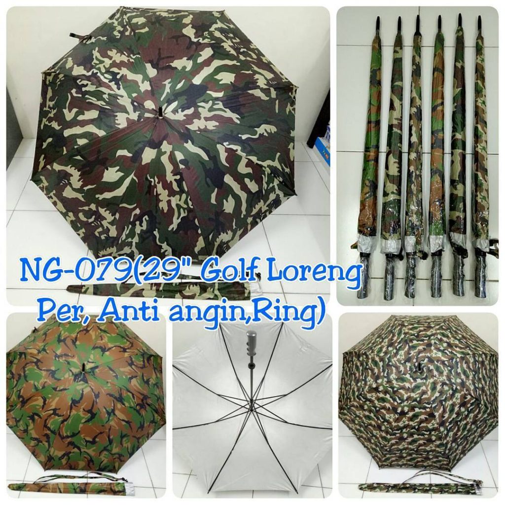 Payung Golf Motif Loreng Tentara Army