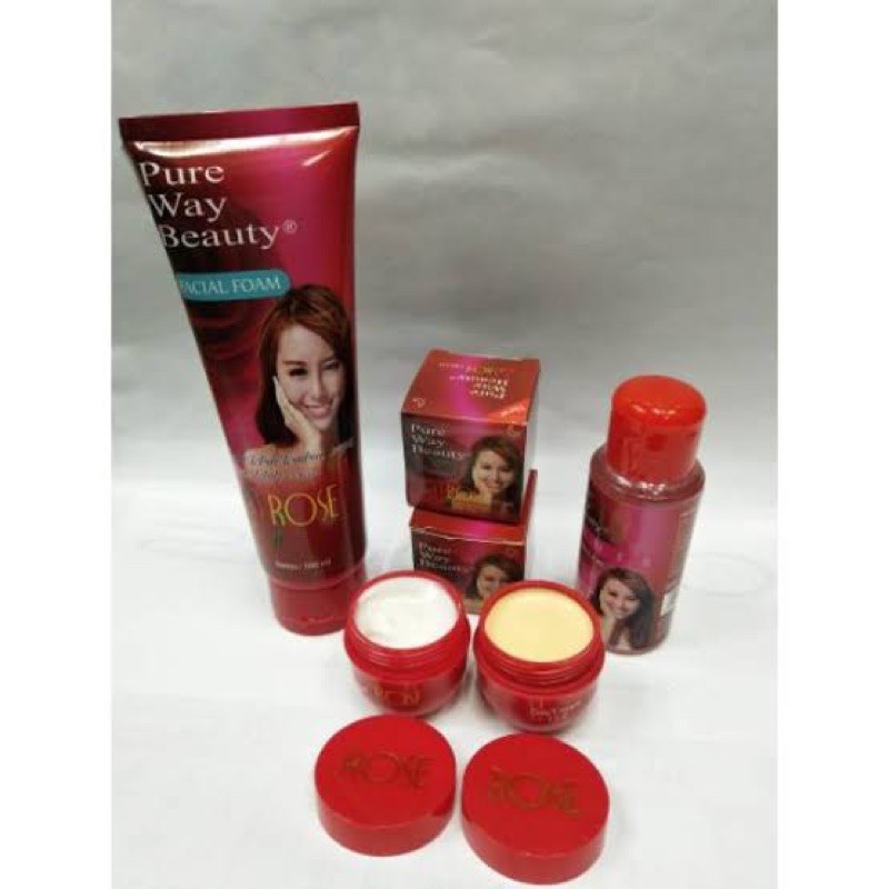 PAKET KRIM ROSE BEAUTY PURE WAY BPOM