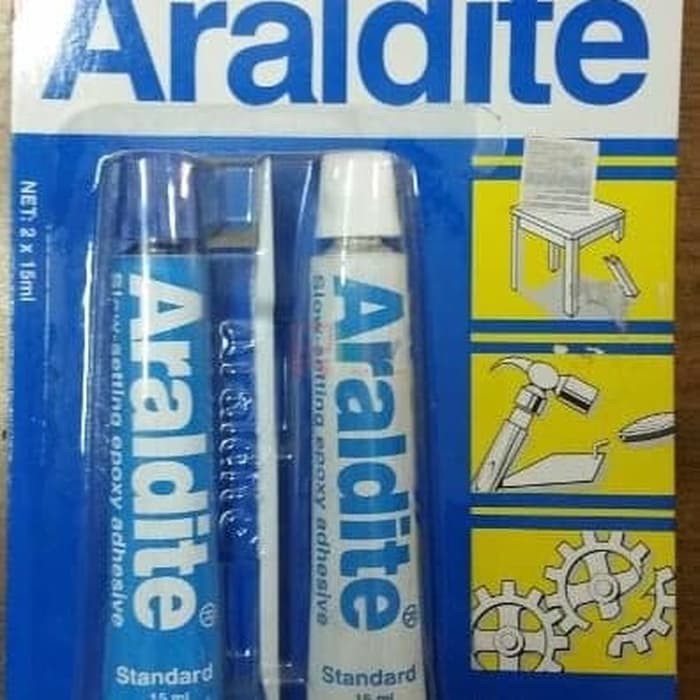 

NEW. LEM ARALDITE BIRU ( BLUE ) 5 MENIT