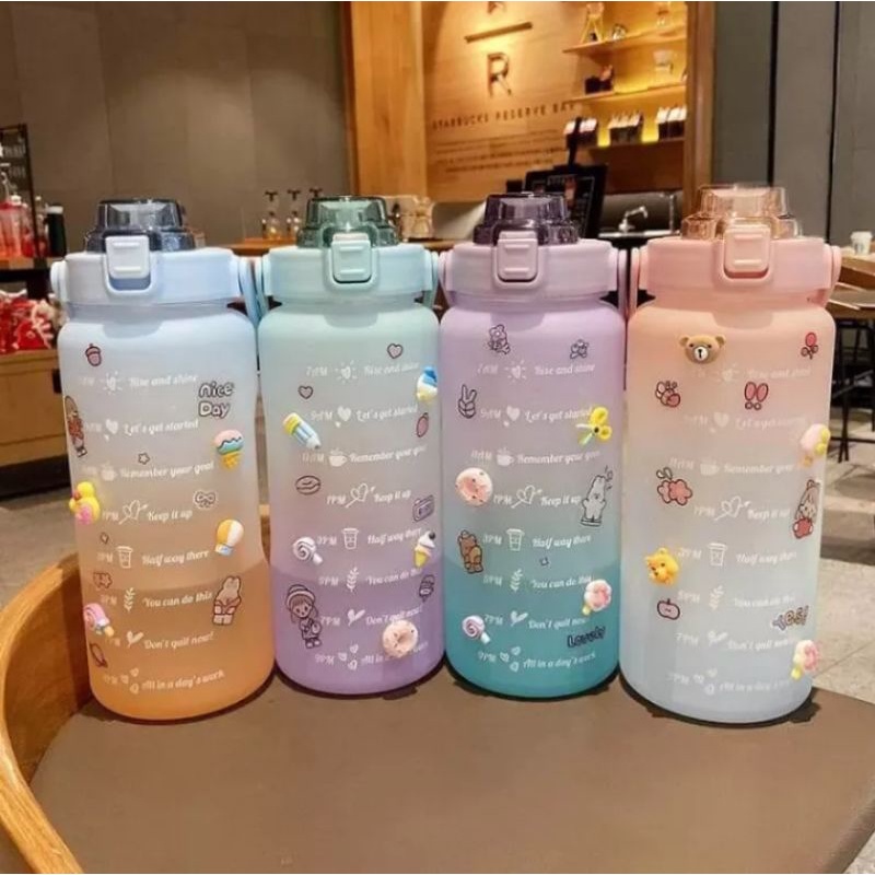 Botol Minum 2 Liter Viral Bpa Free Tempat Minum 2 Liter Tempat Minum Air 2 Liter Botol Tempat Minum 
