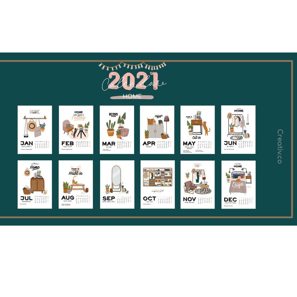 

D1s.kon.lagi KALENDER AESTHETIC 2021 HOME [KALENDER MURAH] [KALENDER TEMPEL] [KALENDER DINDING]|K3 k