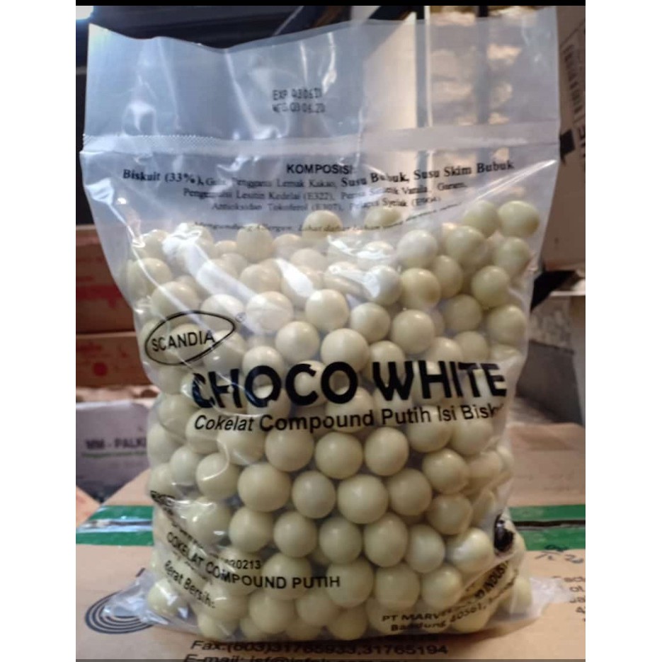 

Coklat Scondia Choco White