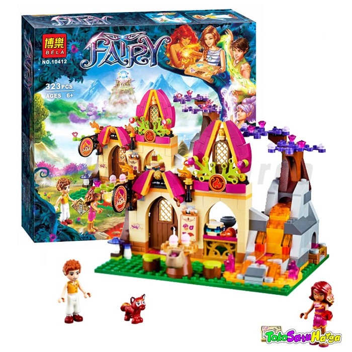 Brick Bela 10412 Fairy Elves - Azari And The Magical Bakery - Good QC