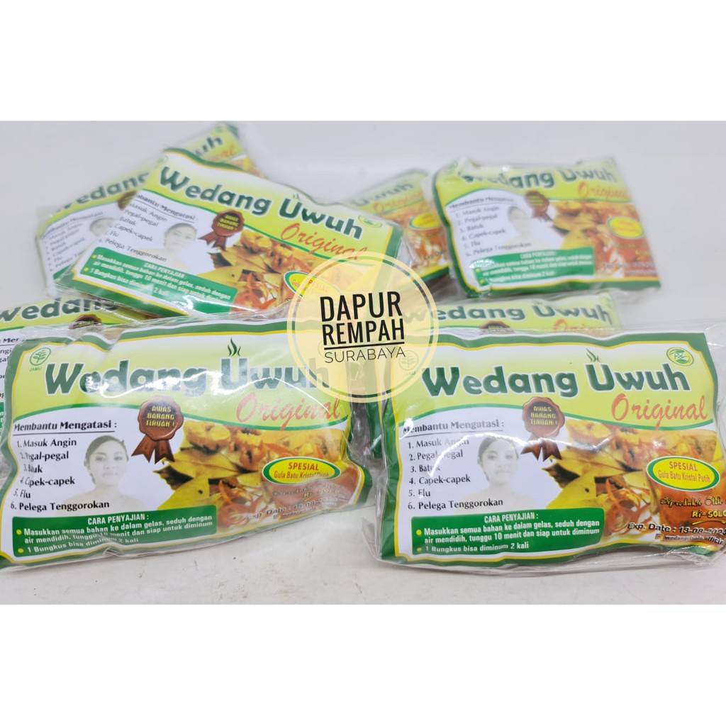 

WEDANG UWUH ORIGINAL 1 PAKET RAMUAN TRADISIONAL WEDANG