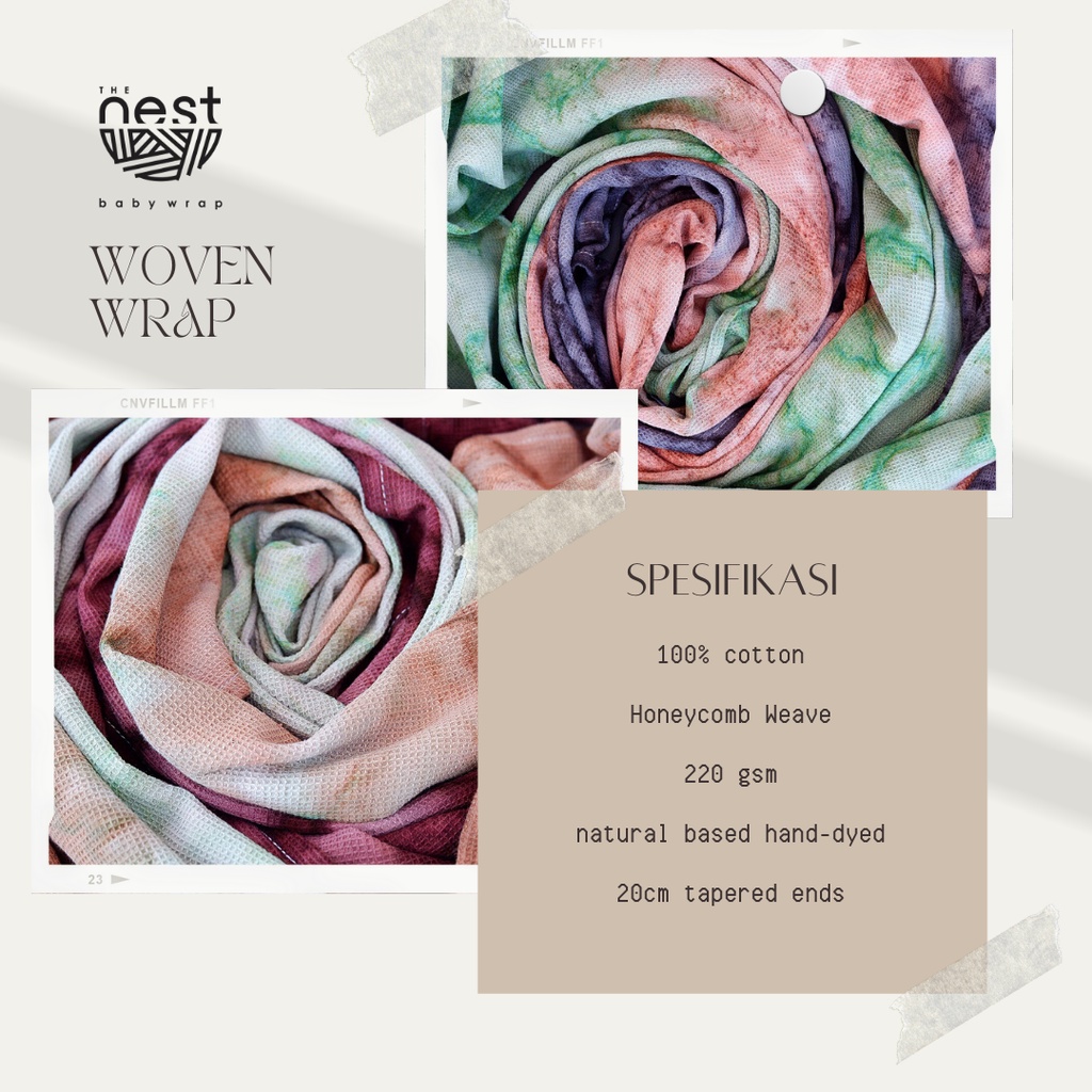 The Nest Honeycomb Woven Wrap