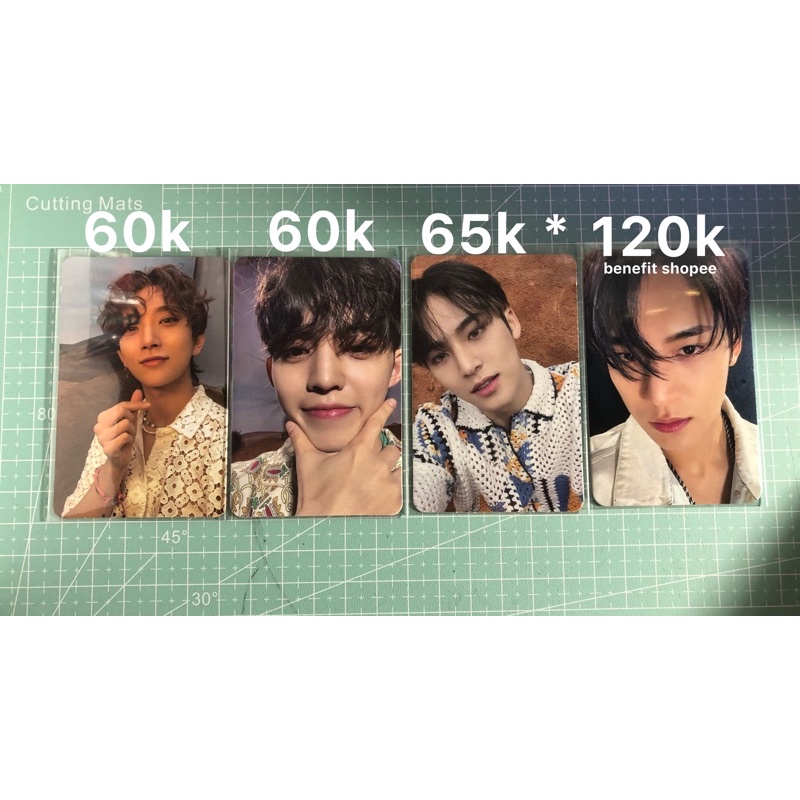 photocard fts ray mingyu benefit shopee,joshua seungcheol