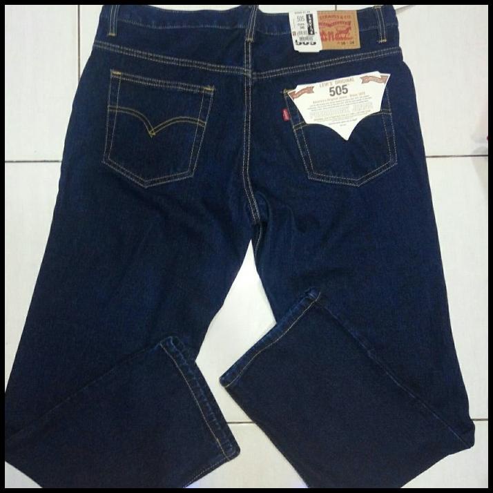 Celana Jeans Pria Ori Levis 505 Super Impor