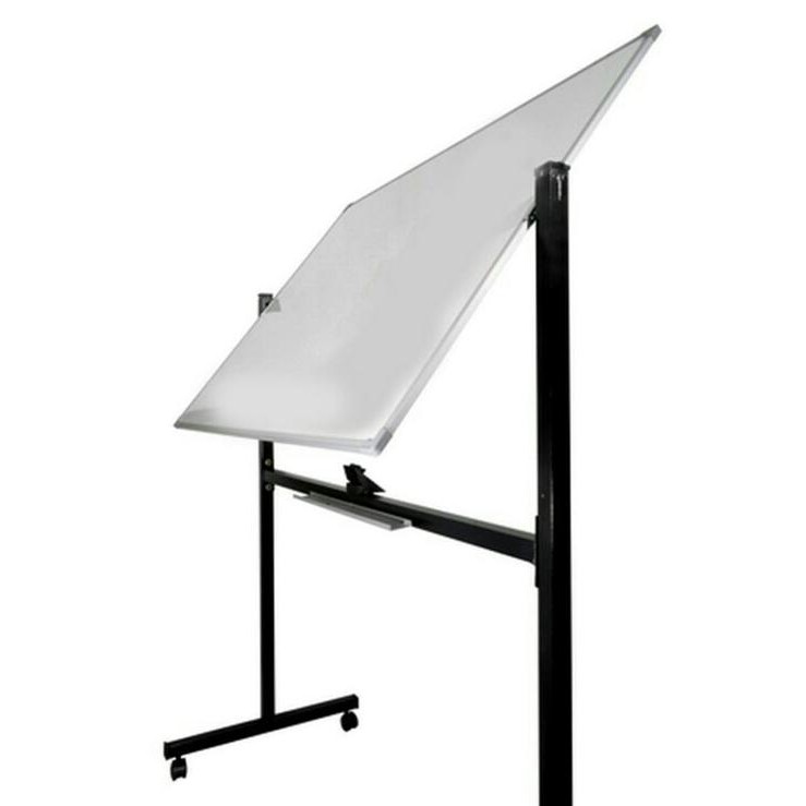 

WHITEBOARD 90X120 DOUBLE FACE+STAND SAKANA DISKON
