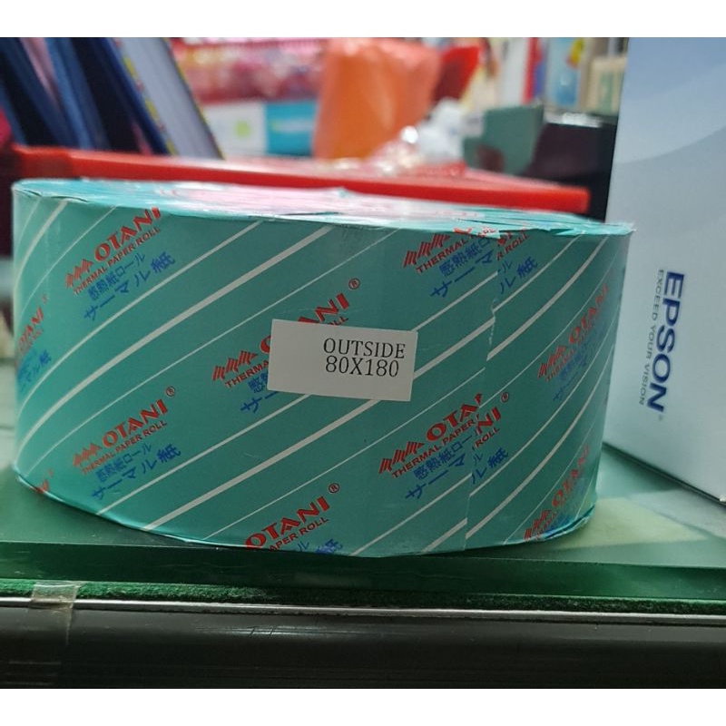 

Kertas thermal ATM 80 x 180 merk OTANI