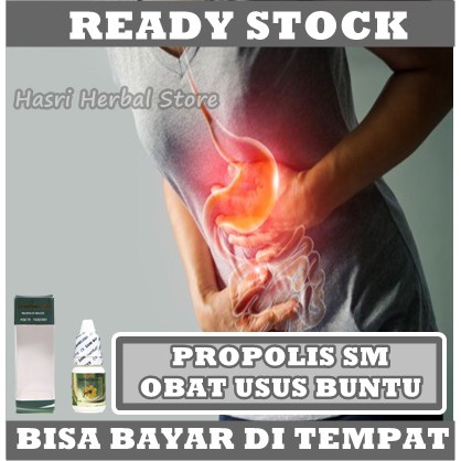 Obat Usus Buntu, Obat Radang Usus, Obat Infeksi Usus, Obat Pembersih Usus Kotor I Propolis SM