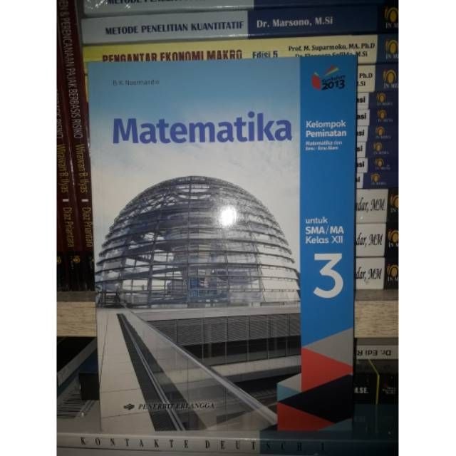 Jual Buku Matematika 3 Peminatan Untuk SMA/MA Kelas XII Kur 2013 Edisi ...