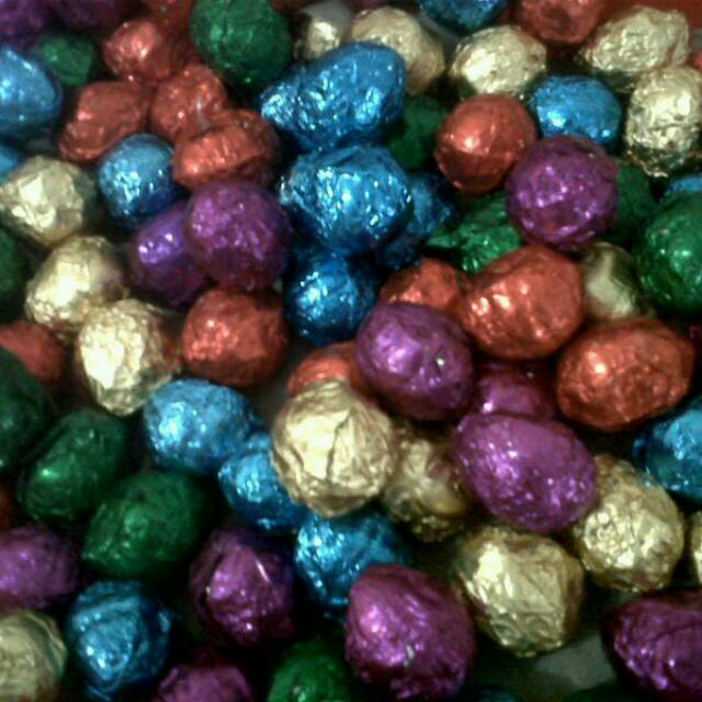 

Cokelat praline telur puyuh